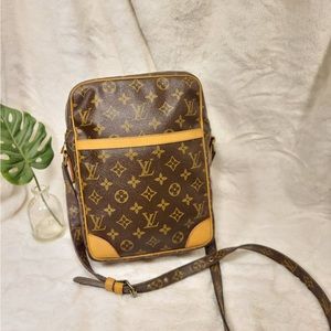 Authentic Louis Vuitton Danube MM crossbody shoulder bag
